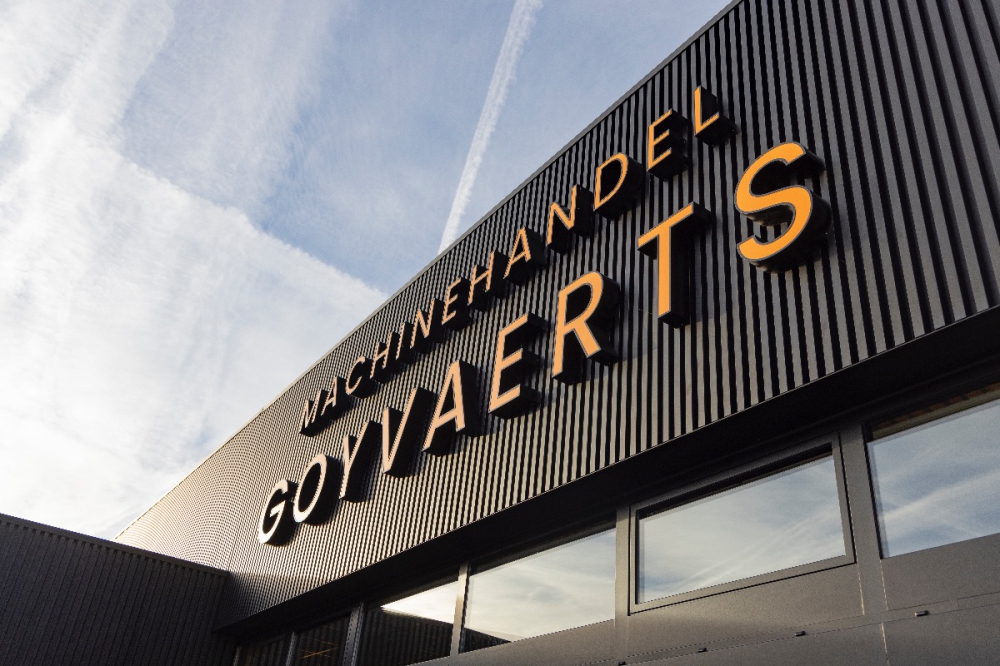 Gevelreclame Machinehandel Goyvaerts