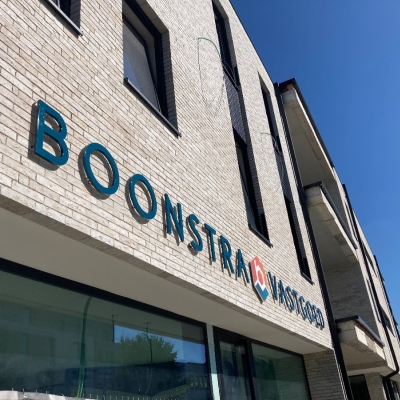 Gevelreclame Boonstra vastgoed