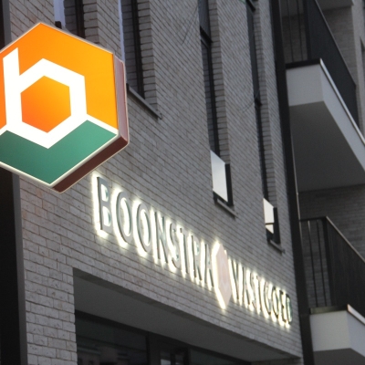 Gevelreclame Boonstra vastgoed
