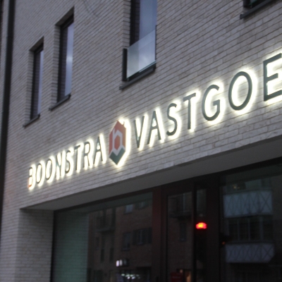 Gevelreclame Boonstra vastgoed