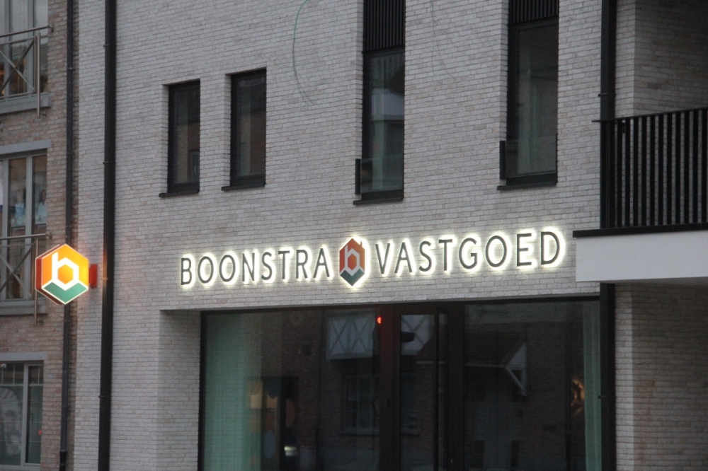 Gevelreclame Boonstra vastgoed