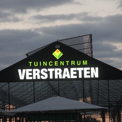 3D Letters voor tuincentrum Verstraeten