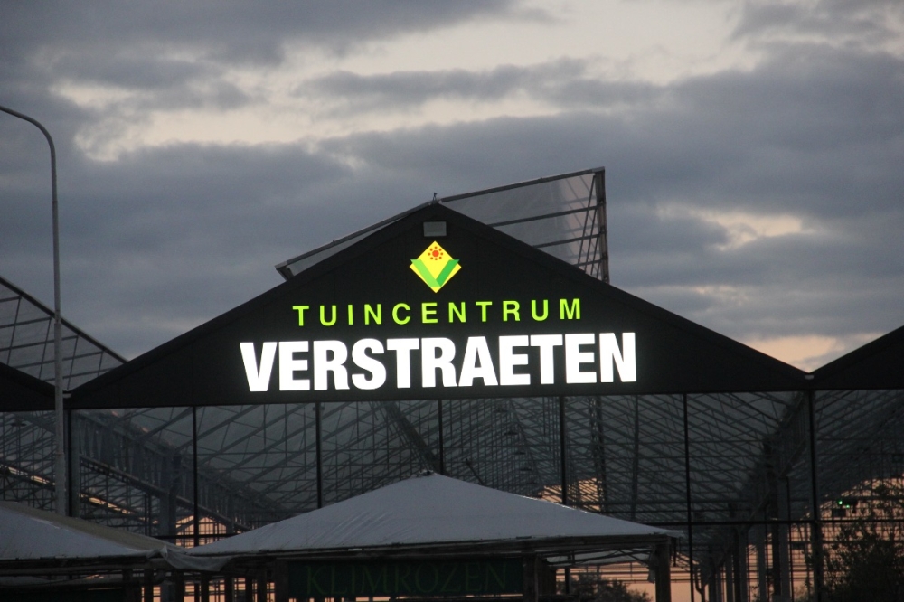 3D Letters voor tuincentrum Verstraeten