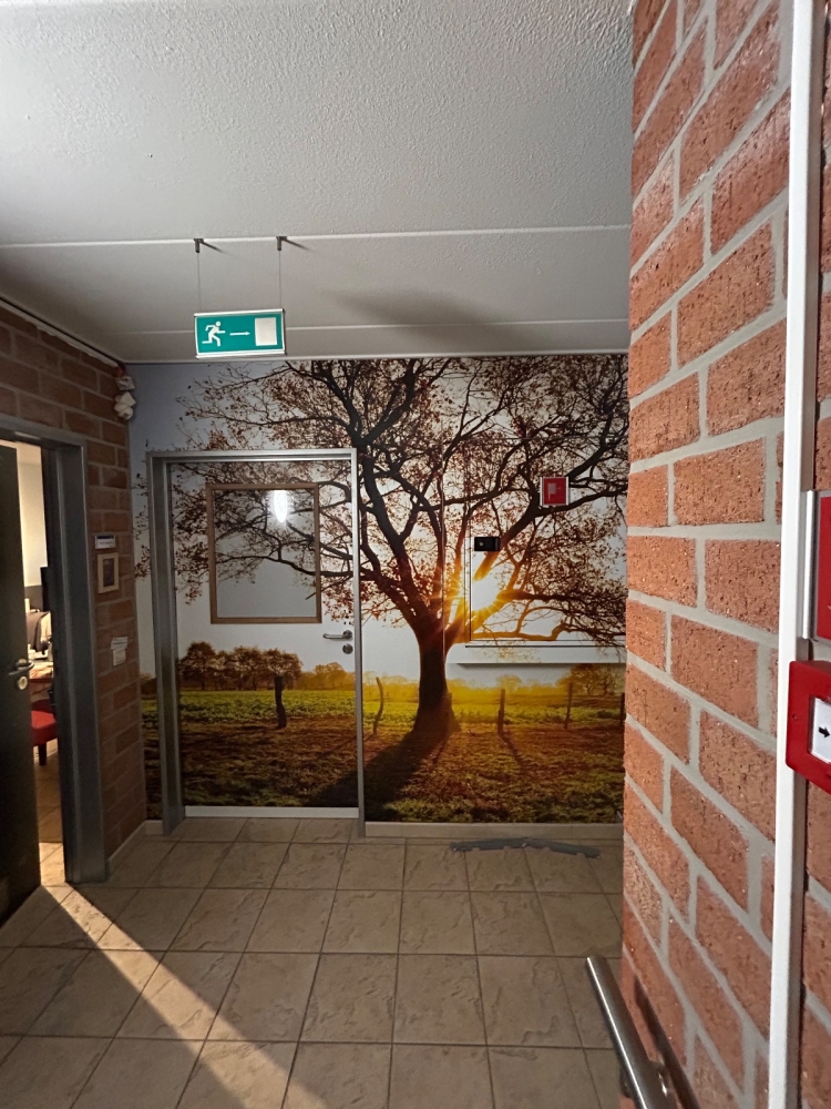 Aankleding gang WZC Beerzelhof