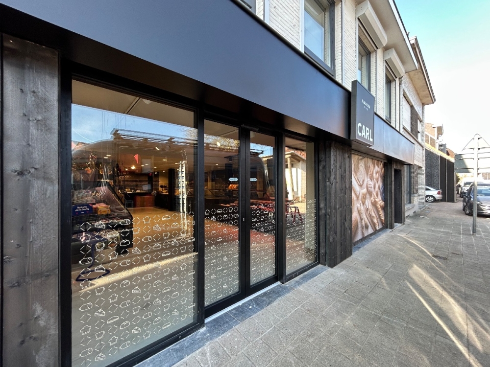 Nieuwe winkel bakkerij Carl