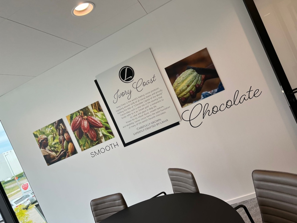 Interieuraankleding Limar Chocolates