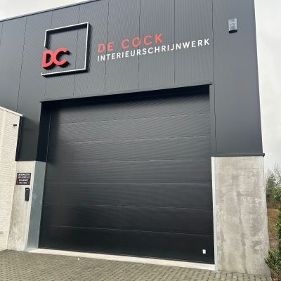 Gevelreclame DC Interieurschrijnwerk 