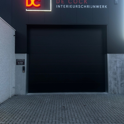 Gevelreclame DC Interieurschrijnwerk 